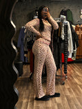 Cheetah Longe Set